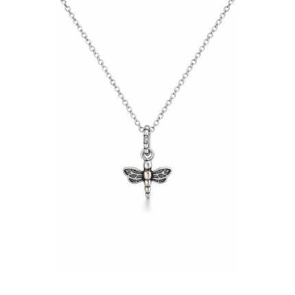 Colar Libélula Cravejado - Pandora – Prata 925